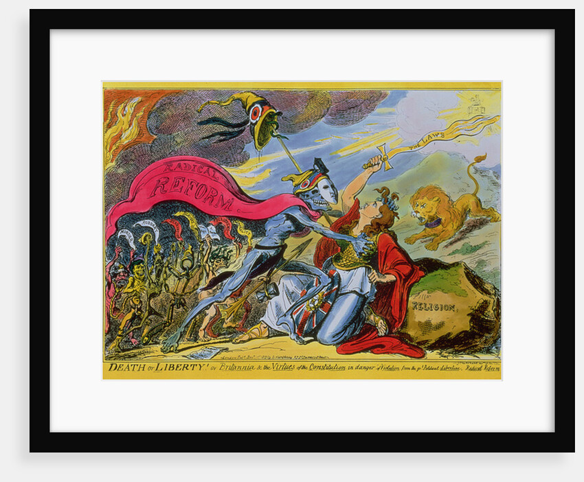 Death or Liberty! by George Cruikshank