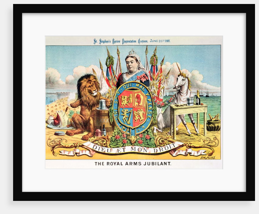 The Royal Arms Jubilant by Tom Merry