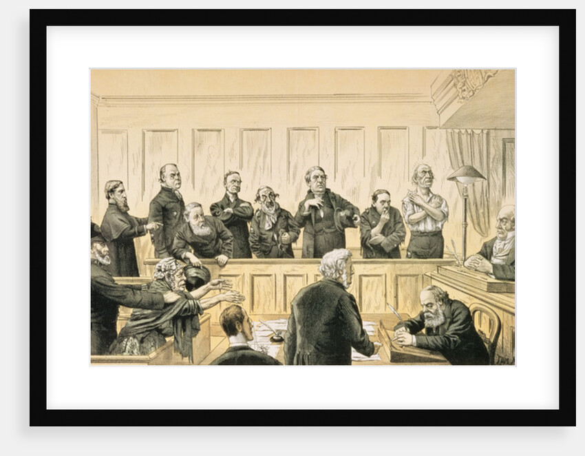 Scenes in the Liberal Union, No. 4 The Magistrate and the Refractory Casuals by Tom Merry