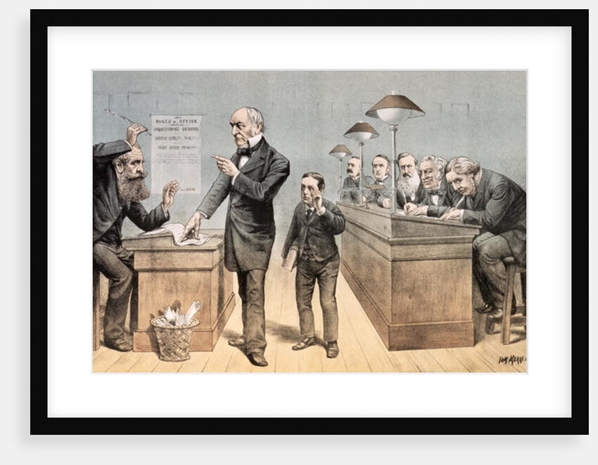 Mr Gladstone and his Clerks by Tom Merry