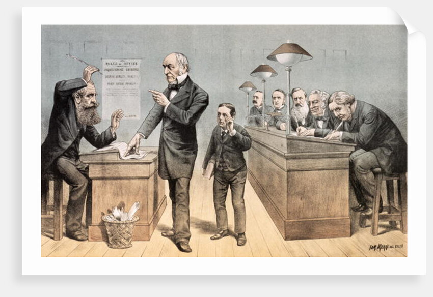 Mr Gladstone and his Clerks by Tom Merry