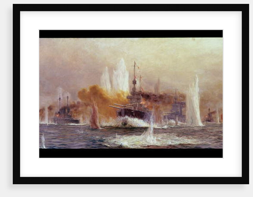 The Battle of Jutland in 1916 by William Lionel Wyllie