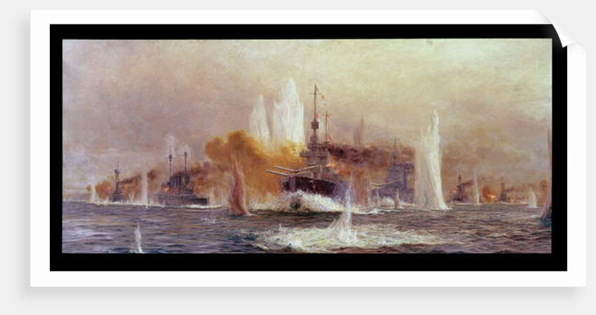 The Battle of Jutland in 1916 by William Lionel Wyllie