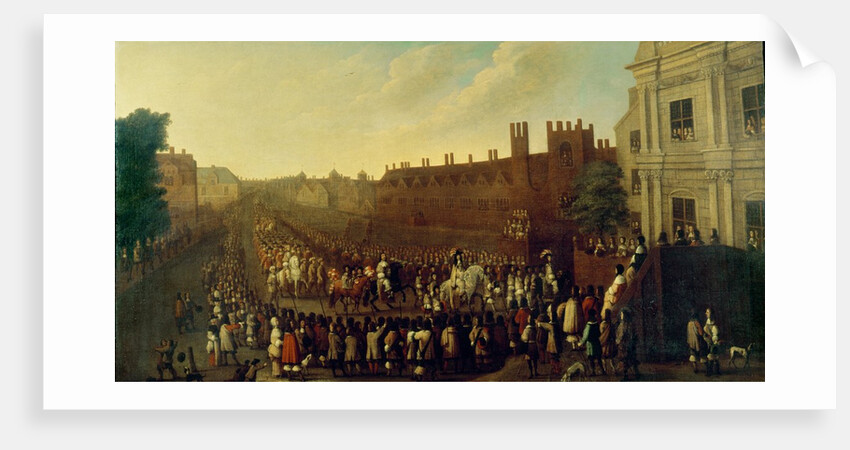 The Restoration of Charles II at Whitehall on 29 May 1660, c.1660 by Isaac Fuller