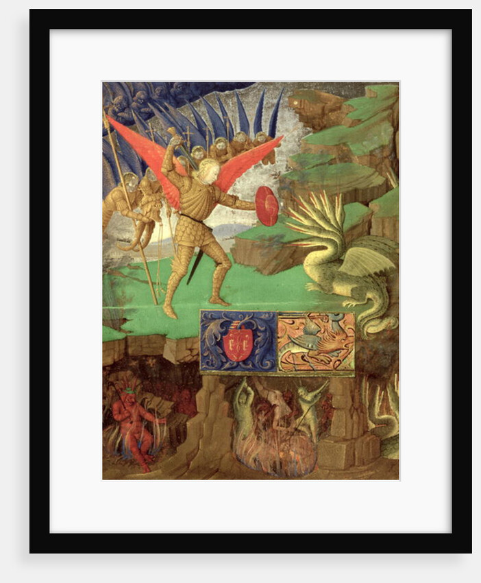 St. Michael Slaying the Dragon by Italian School