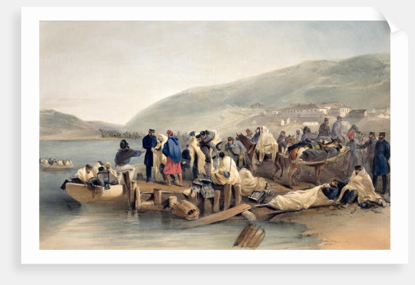 The Embarkation of the Sick at Balaklava by William 'Crimea' Simpson