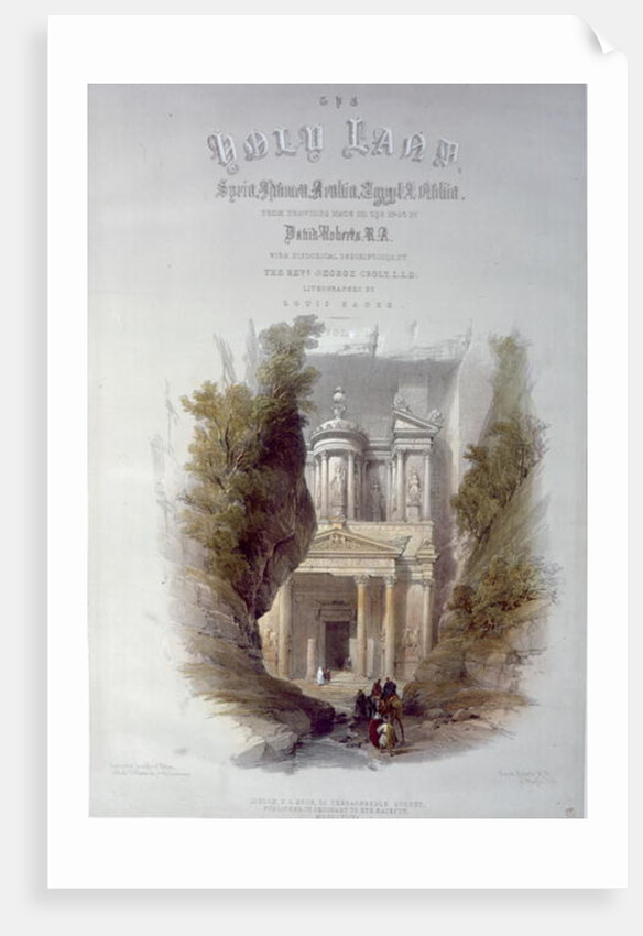 Frontispiece to 'The Holy Land' by David Roberts