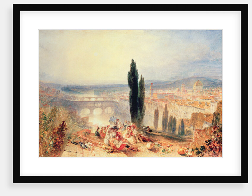 Florence from near San Miniato by Joseph Mallord William Turner
