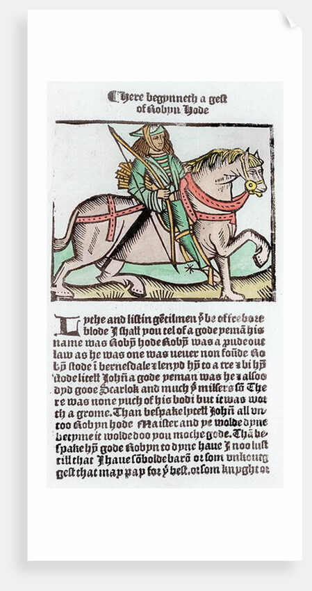 Robin Hood by English School