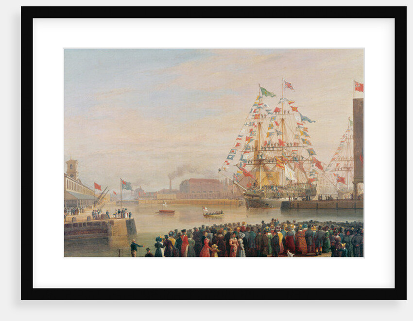 The Opening of St. Katherine's Dock, 25th October 1828 by William John Huggins