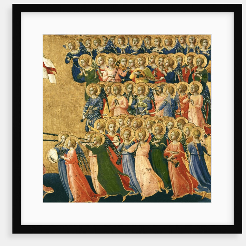 Christ Glorified in the Court of Heaven by Fra (c.1387-1455) Angelico