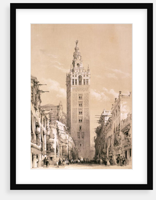 The Giralda, Seville by David Roberts