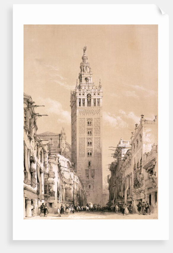 The Giralda, Seville by David Roberts