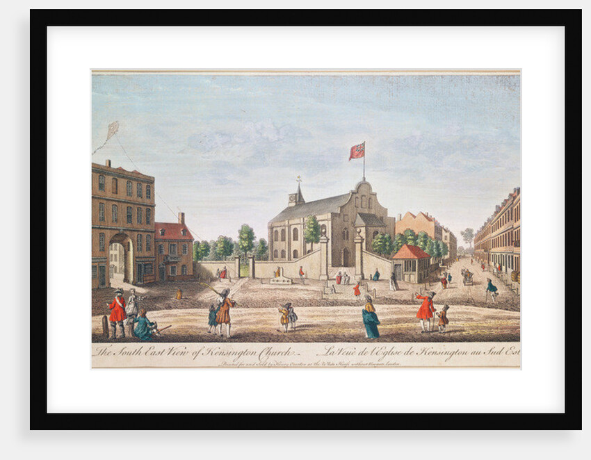 Kensington Church, London, S.E. View by School English
