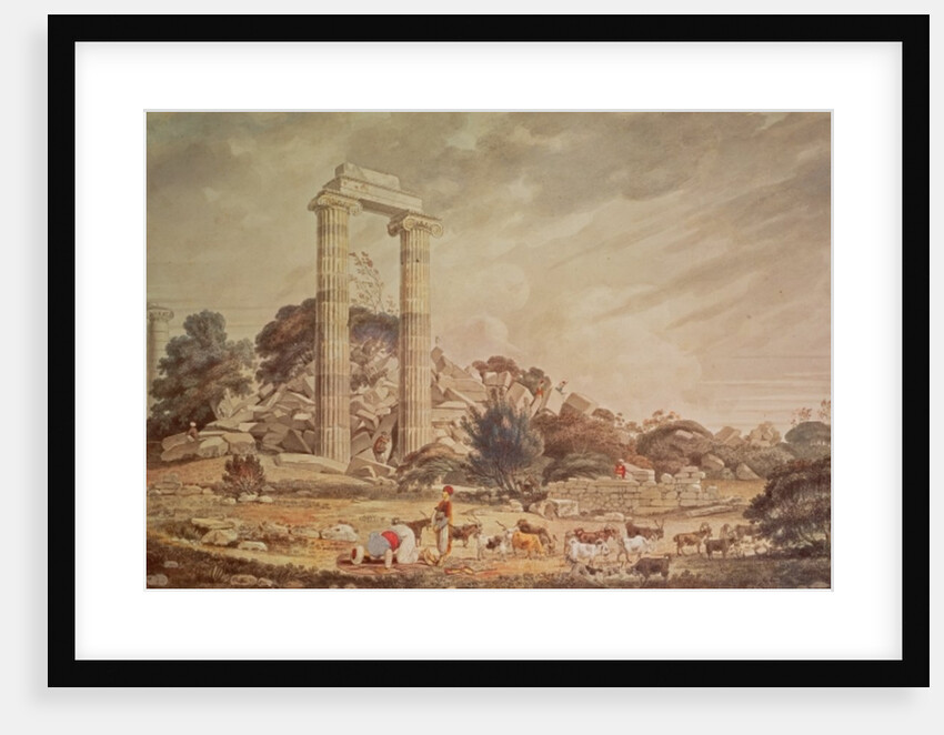 Temple of Apollo at Didyma by William Pars
