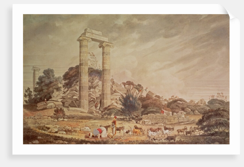 Temple of Apollo at Didyma by William Pars