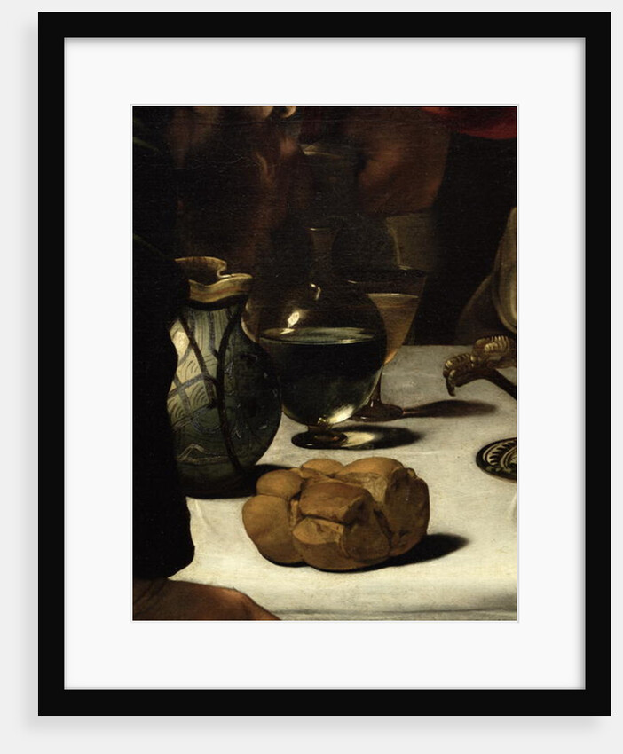 The Supper at Emmaus, 1601 by Michelangelo Merisi da Caravaggio