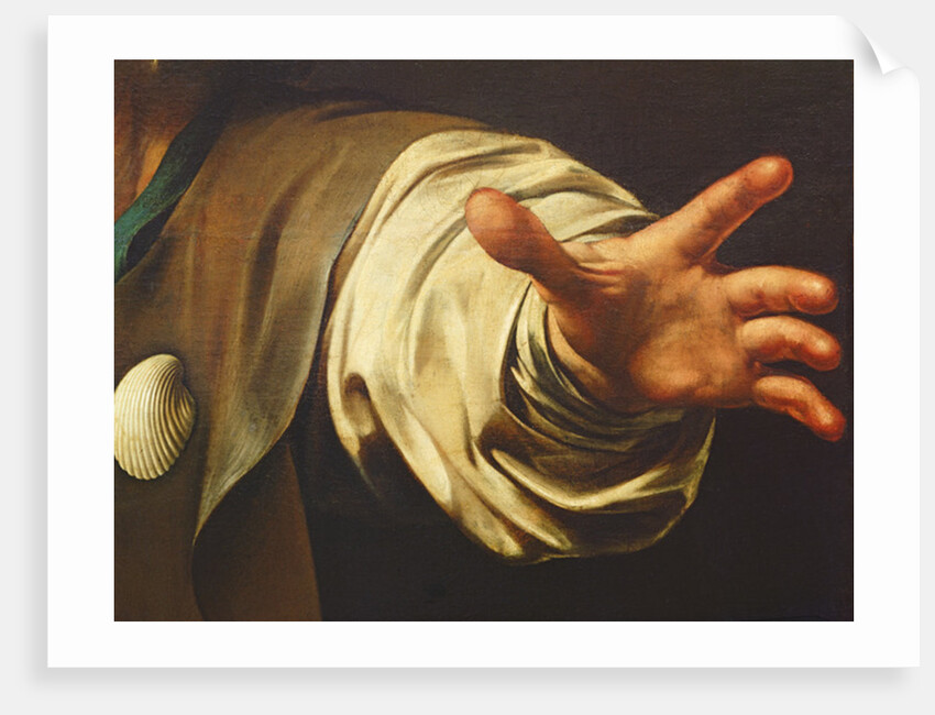 The Supper at Emmaus, 1601 by Michelangelo Merisi da Caravaggio