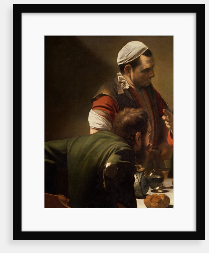 The Supper at Emmaus, 1601 by Michelangelo Merisi da Caravaggio