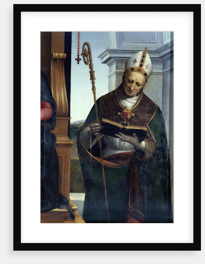 The Madonna and Child with St. John the Baptist and St. Nicholas of Bari, 1505 by Raphael