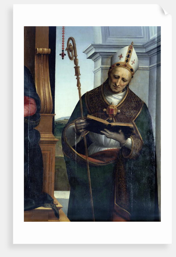 The Madonna and Child with St. John the Baptist and St. Nicholas of Bari, 1505 by Raphael