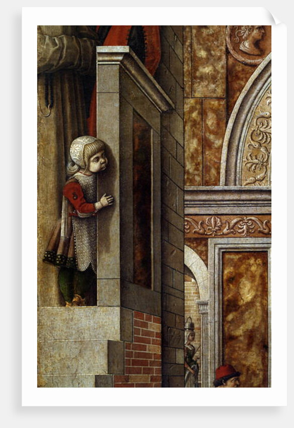 The Annunciation with St. Emidius, 1486 by Carlo Crivelli