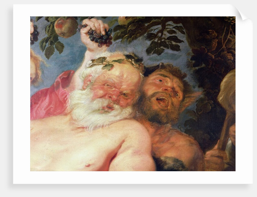 Drunken Silenus Supported by Satyrs, c.1620 by Peter Paul Rubens
