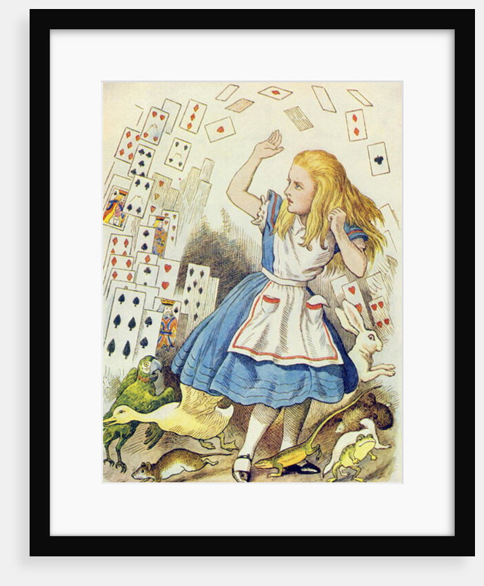 The Shower of Cards by John Tenniel