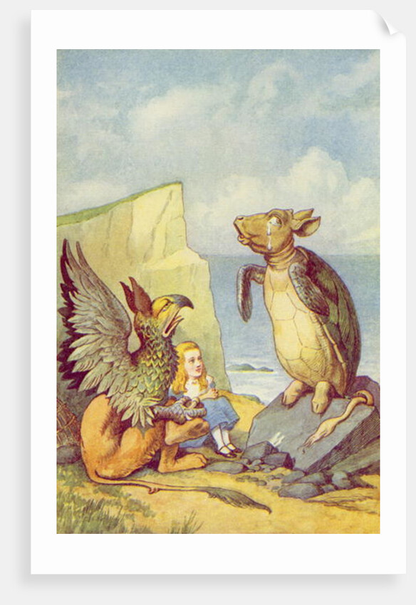 The Mock Turtle and the Gryphon by John Tenniel