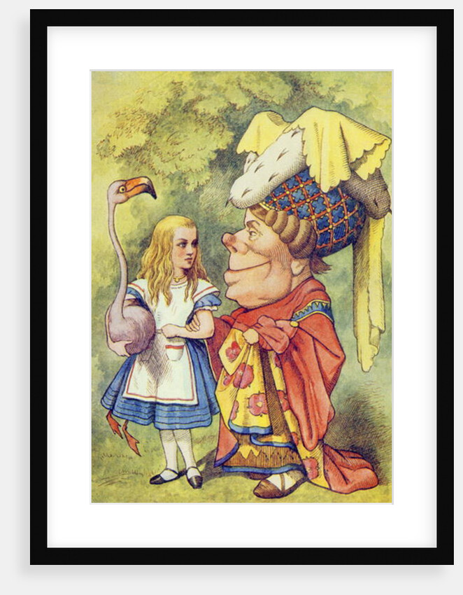 Alice with the Duchess by John Tenniel