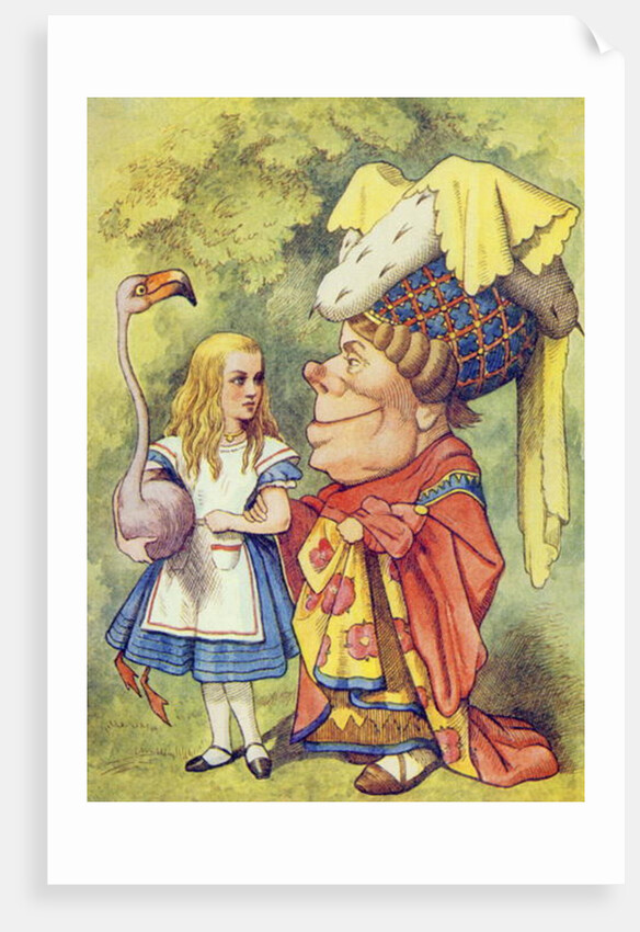 Alice with the Duchess by John Tenniel