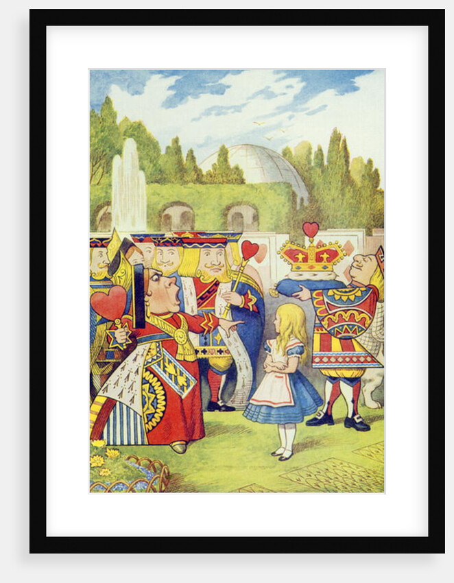 The Queen has come! And isn't she angry by John Tenniel