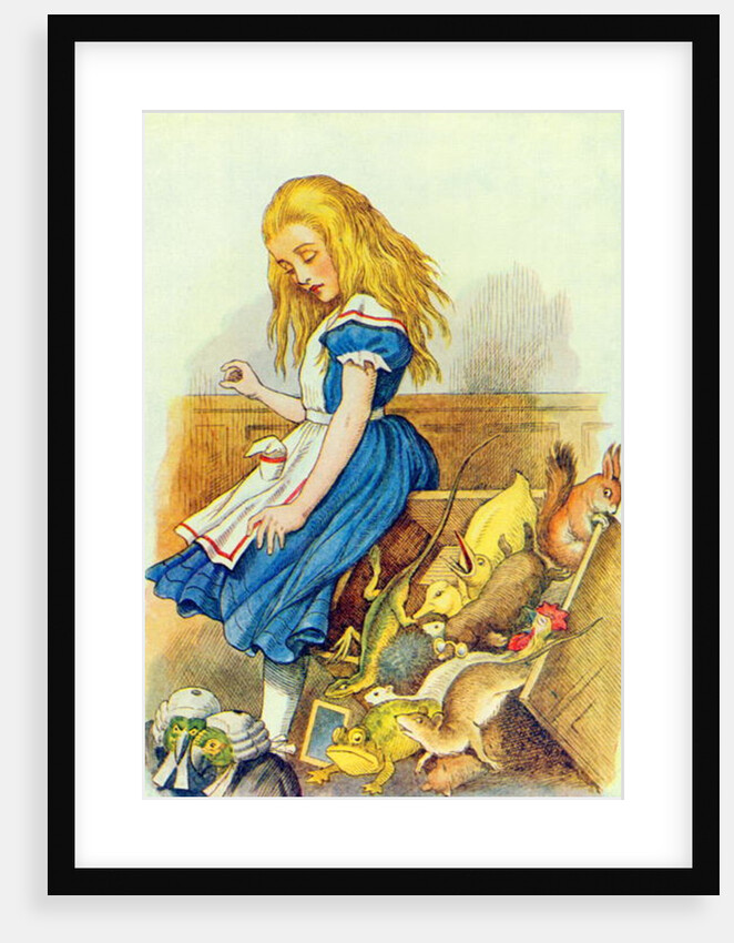 Alice Upsets the Jury-Box by John Tenniel