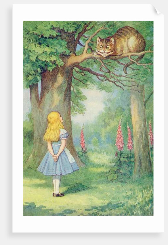 Alice et le chat du Cheshire, 1911 by John Tenniel