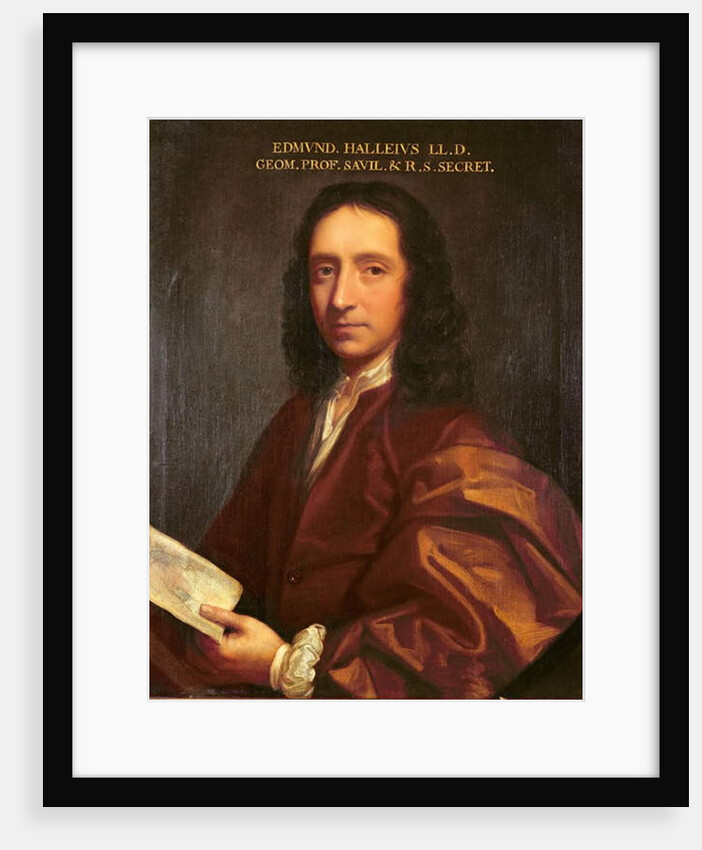 Portrait of Edmond Halley, c.1687 by Thomas Murray