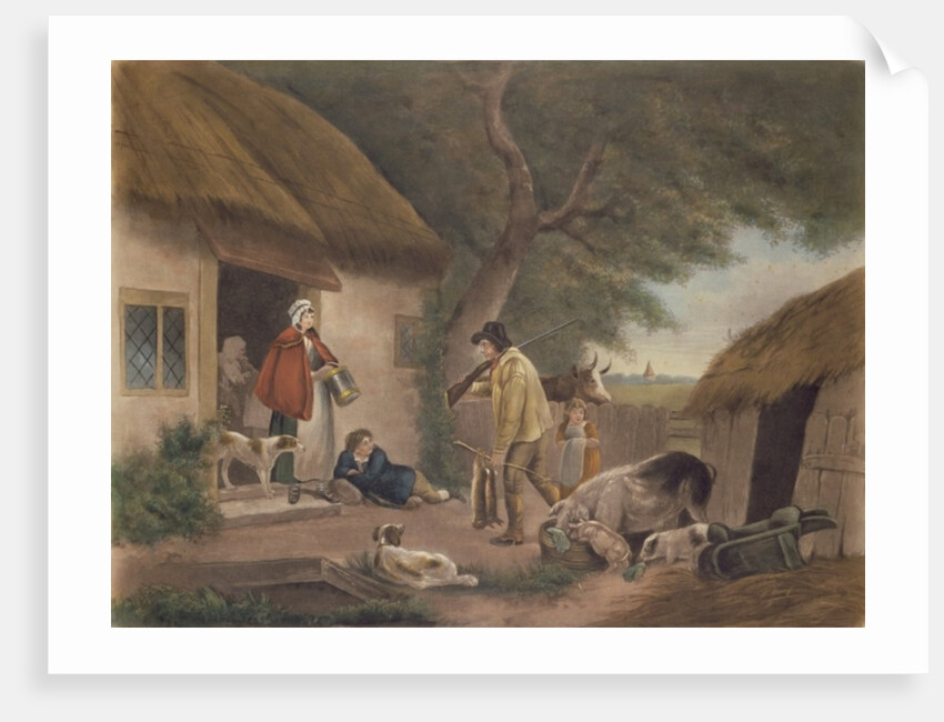 The Warrener by George Morland