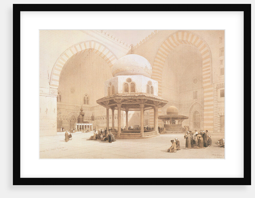 Mosque of Sultan Hassan, 1848 by David Roberts