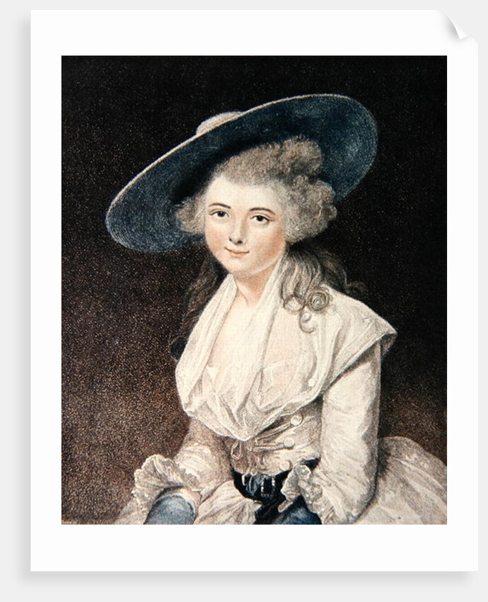 The Honourable Miss Binghamengraved by Francesco Bartolozzi published by E. M. Diemar, 1786 by Joshua (after) Reynolds