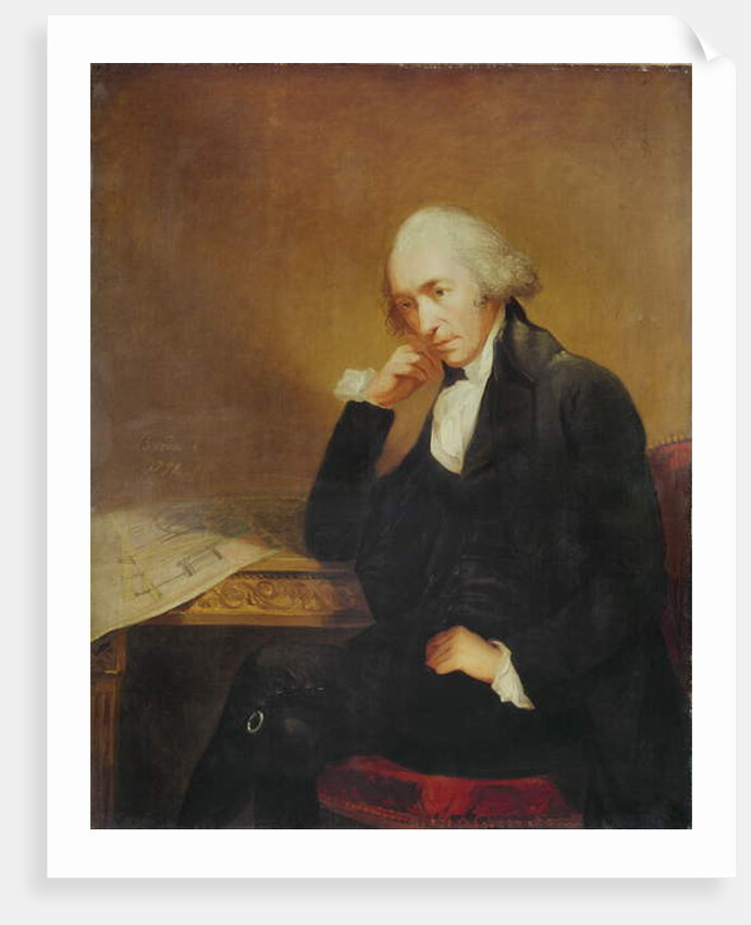 Portrait of James Watt 1792 by Carl Frederick von Breda