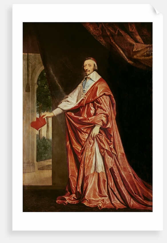 Cardinal de Richelieu, 1633-40 ( by Philippe de Champaigne
