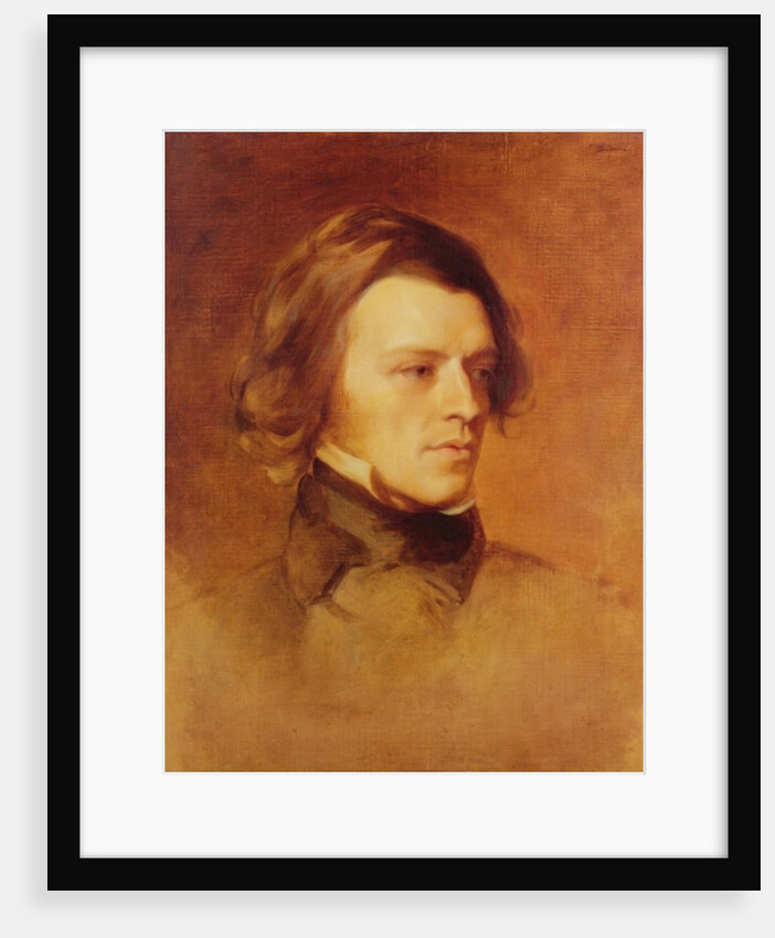 Portrait of Alfred Lord Tennyson c.1840 by Samuel Laurence