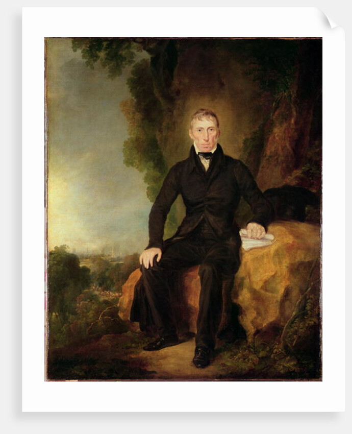 Portrait of John Loudon McAdam, c.1830 by School English