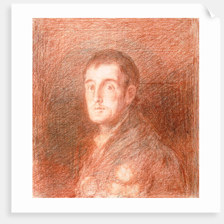 Study for an equestrian portrait of the Duke of Wellington c.1812 by Francisco Jose de Goya y Lucientes