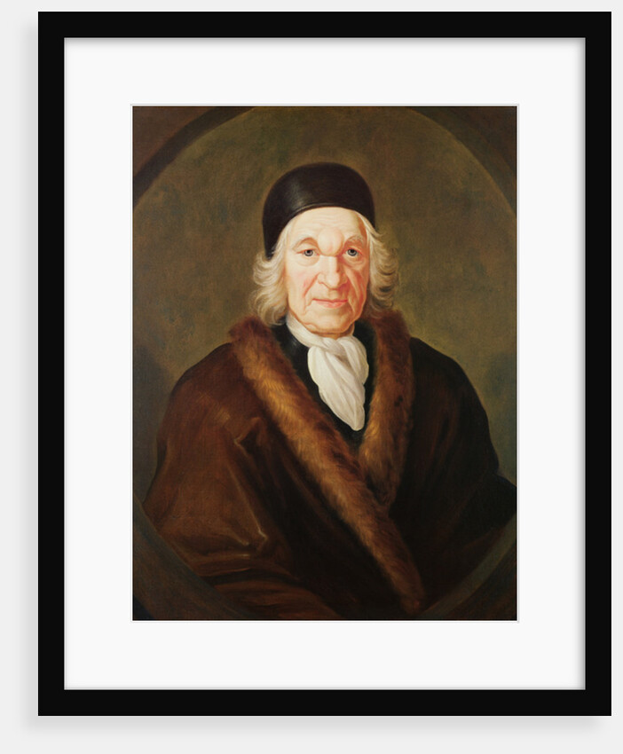 Portrait of Charles de Marquetel de Saint-Evremond c.1701 by James Parmentier