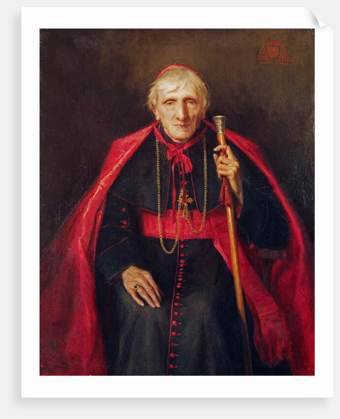 Portrait of John Henry Newman 1889 by Emmeline Deane