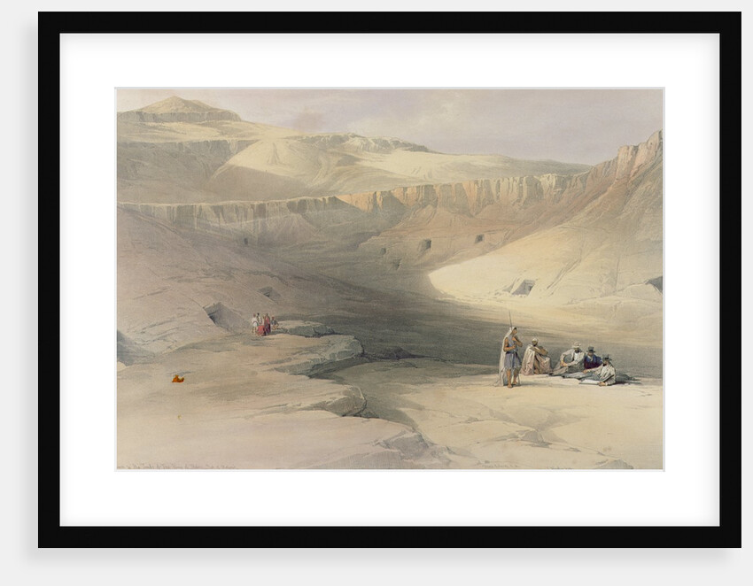 Entrance to the Valley of the Kings by David Roberts