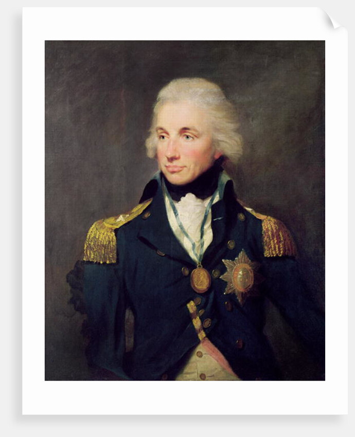 Portrait of Horatio Nelson, Viscount Nelson, 1797 by Lemuel Francis Abbott