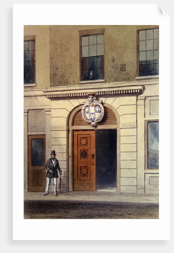 The Entrance to Tallow Chandler's Hall, 19th by Thomas Hosmer Shepherd
