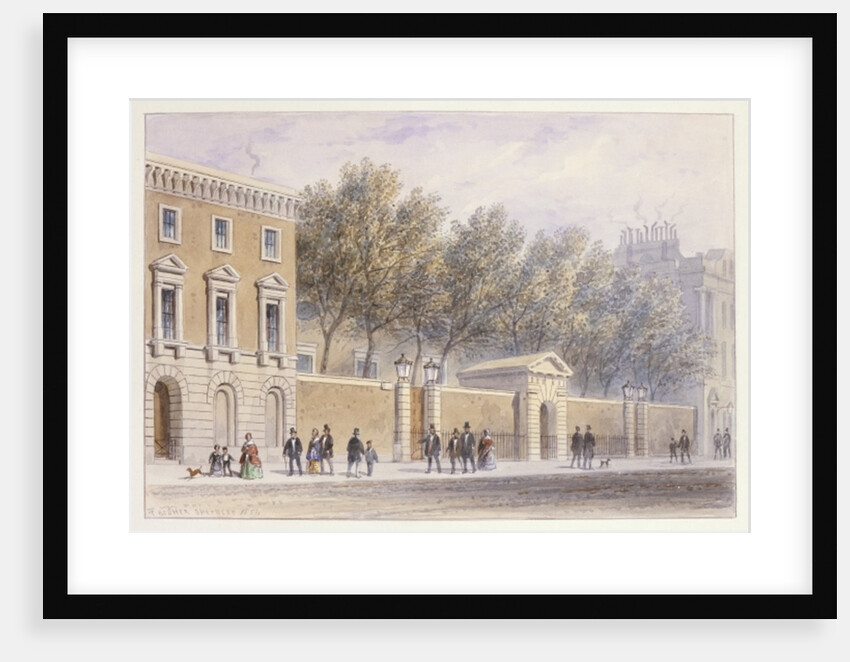 The New Entrance to Grocers' Hall, 1854 by Thomas Hosmer Shepherd