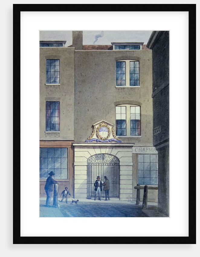 The Entrance to Bakers'Hall, 1855 by Thomas Hosmer Shepherd